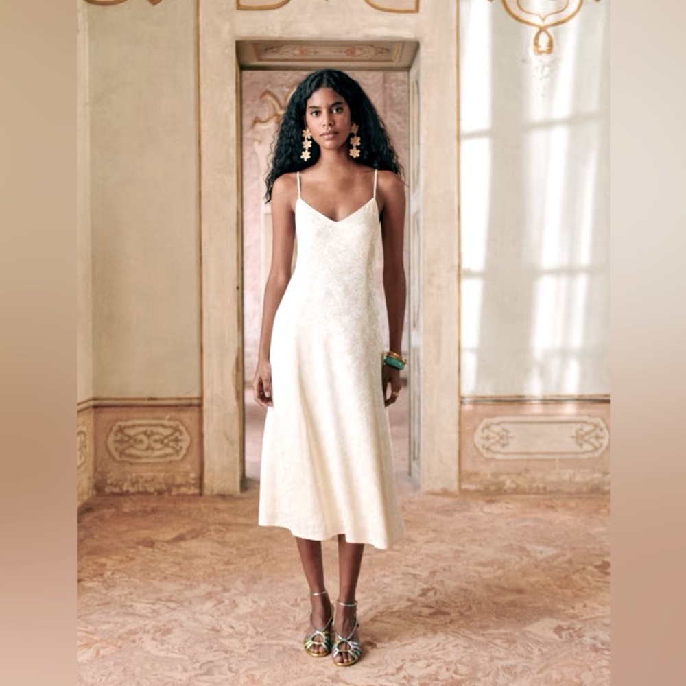 Sezane salaria dress size 46/ US 14 new